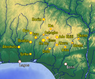 <span class="mw-page-title-main">Yoruba country</span> Ethno-region of Yoruba-speaking peoples