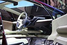 Honda FCX concept interior, 2005 Tokyo Motor Show Honda FCX 2005 TMS interior 1.jpg