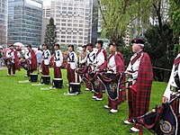 Hong Kong Police Pipe Band performance in Government House.jpg