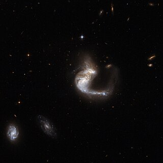<span class="mw-page-title-main">UGC 4881</span> Peculiar galaxies in the constellation Lynx