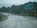 I-476 northbound at I-76 westbound exit