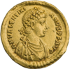 INC-2965-a Солид. Валентиниан II. Ок. 388—392 гг. (аверс).png