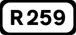 R259 Straßenschild}}