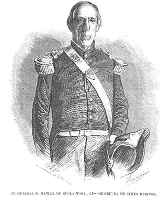 <span class="mw-page-title-main">Manuel de Regla Mota</span> President of the Dominican Republic (1795–1864)