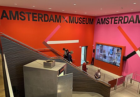 Ingang Amsterdam Museum