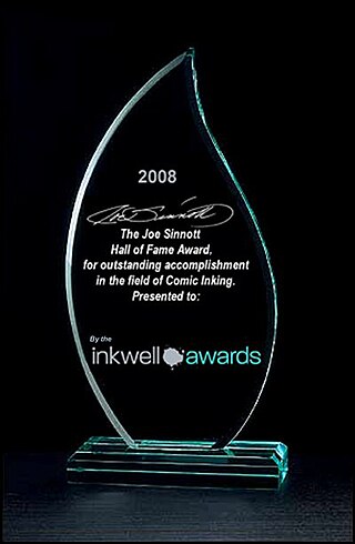 <span class="mw-page-title-main">Inkwell Awards</span> Trophy given in the field of inking in American comic books