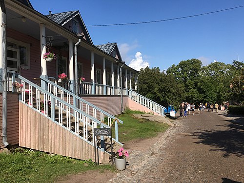 Island of Suomenlinna in Helsinki