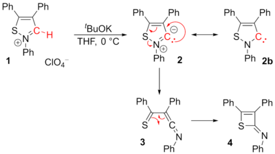 Isothiazole carbene DeHope 2007