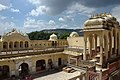 Čeština: Nádvoří v paláci Hawa Mahal, Jaipur, Radžastán, Indie English: A yard in the Hawa Mahal Palace, Jaipur, Rajastan, India