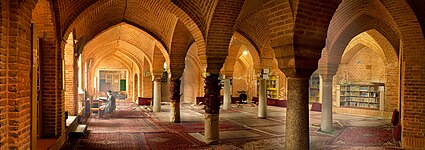 Jameh Mosque, Hamadan, Iran by Hossein Rounasi