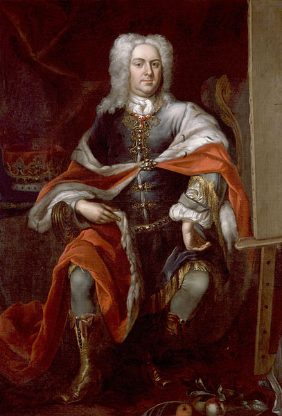 A portrait of the Duke of Chandos by Herman van der Mijn