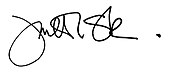 signature de Janette Sadik-Khan