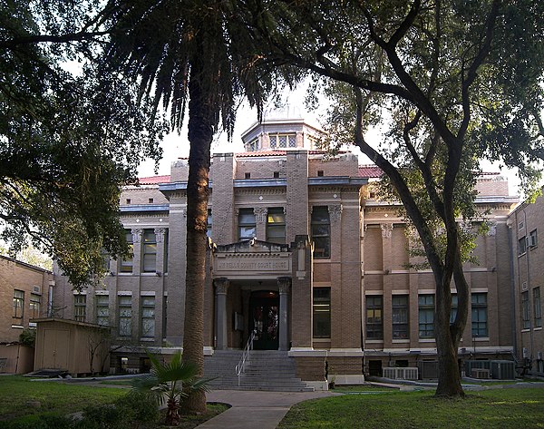 Jim Wells County Courthouse, architect Atlee B. Ayres