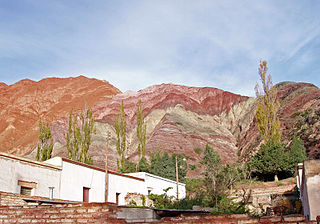 Quebrada de Humahuaca valley in Argentina