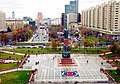 Lenin-Denkmal (1985 mit L. J. Kerbel, G. W. Makarewitsch), Kaluga-Platz, Moskau