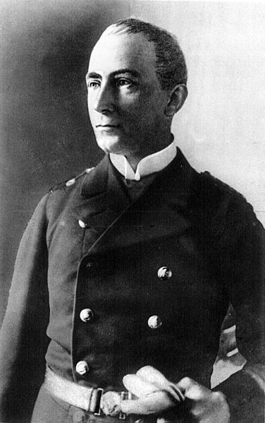 Karl von Müller, who served as the ship's commanding officer from 1913