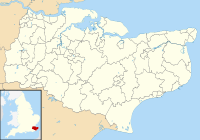 Kent UK electoral division map (blank).svg