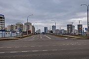 English: Kniahiniskaja street. Minsk, Belarus Беларуская: Вуліца Княгінінская. Мінск, Беларусь Русский: Улица Княгининская. Минск, Беларусь