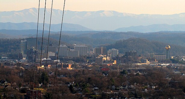 Great Smoky Mountains -väärih viällájeh Knoxville tyehin