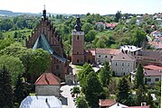 Okolice kościoła Gothic Parish Church Die gotische Pfarrkirche