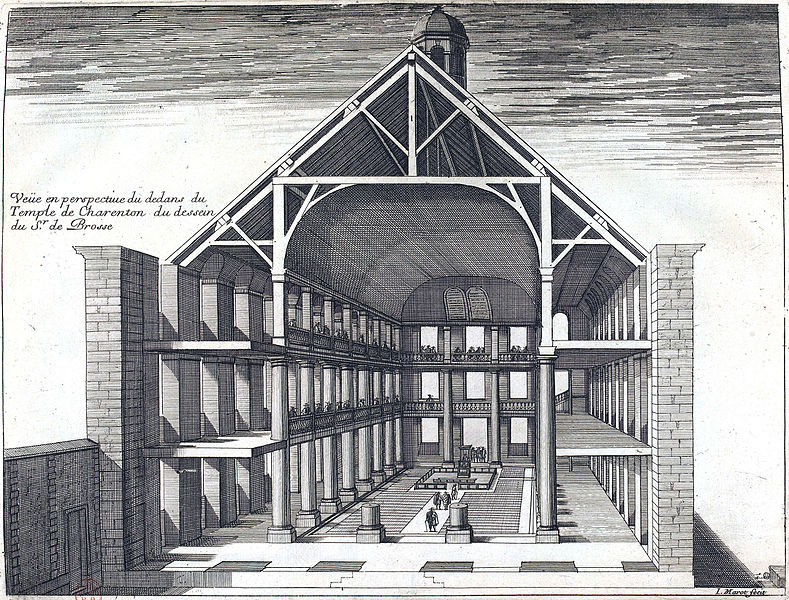 File:L'Architecture française (Marot) BnF RES-V-371 130r-f275 Temple de Charenton, Vue en perspective du dedans (adjusted).jpg