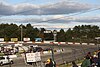 Turn 1 at La Crosse Fairgrounds Speedway