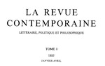 Vignette pour La Revue contemporaine