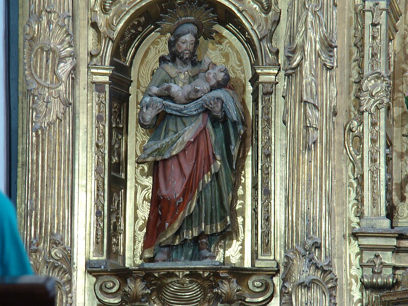 File:La Pedraja de Portillo retablo mayor detalle san Jose ni.JPG