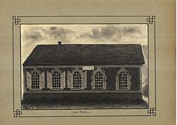 Ancien théâtre du village édifié par Louis Pierre Parat de Chalandray en 1804. La bâtisse nommée « La Comédie » sert aujourd'hui de salle des fêtes.