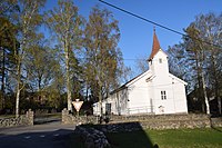 Larkollen kirke Foto: Helge Høifødt