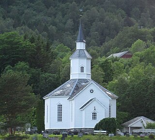 Lavik Church Church in Sogn og Fjordane, Norway