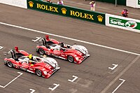 Audi R15 TDI, vainqueur des 24 Heures en 2010.