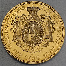 Liechtenstein Vereinsthaler, 1862 Liechtenstein vereinsthaler 1862.jpg