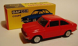 Lion Toys DAF 66 Coupe model. Liontoysdaf66coupe.jpg