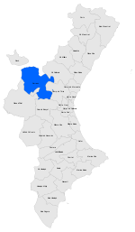 Localització dels Serrans respecte del País Valencià.svg