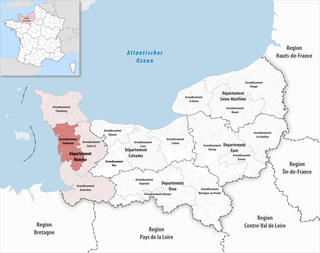 <span class="mw-page-title-main">Arrondissement of Coutances</span> Arrondissement in Normandy, France