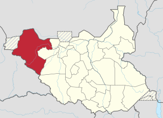 Lol was a state in South Sudan that existed between 2 October 2015 and 22 February 2020. It was located in the Bahr el Ghazal region, which is in the northwest section of the country. Lol state bordered Haut-Mbomou and Haute-Kotto in the Central African Republic to the west, South Darfur and East Darfur in Sudan to the north, the disputed region of Kafia Kingi to the northwest, Aweil East State to the northeast, Aweil State to the east, Gbudwe State to the south, and Wau State to the southeast. The state was created alongside 27 other states after a decree issuing the creation of 28 states took place. It was dissolved at the conclusion of the South Sudanese Civil War.