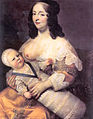 Годувальниця з Людовіком XIV. Біля 1640.