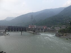 Lower Dam IV across Teesta River, AJTJ P1110110.jpg