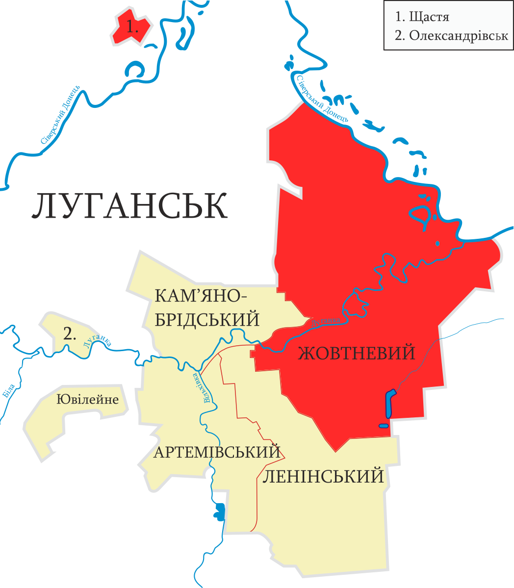 Районы г луганск. Районы Луганска на карте. Жовтневый район Луганск. Карта Жовтневого района. Жовтневый район Луганска карта.