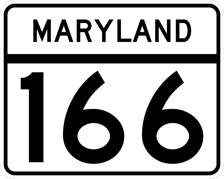 File:MD Route 166.svg
