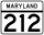 MD Route 212.svg