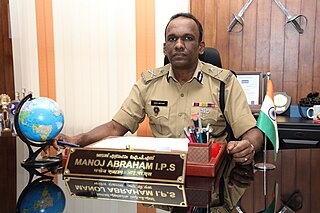 <span class="mw-page-title-main">Manoj Abraham</span> Indian Police officer