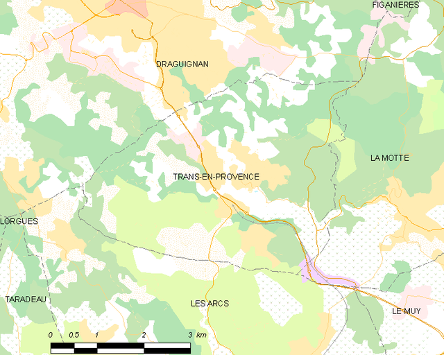 Trans-en-Provence - Localizazion