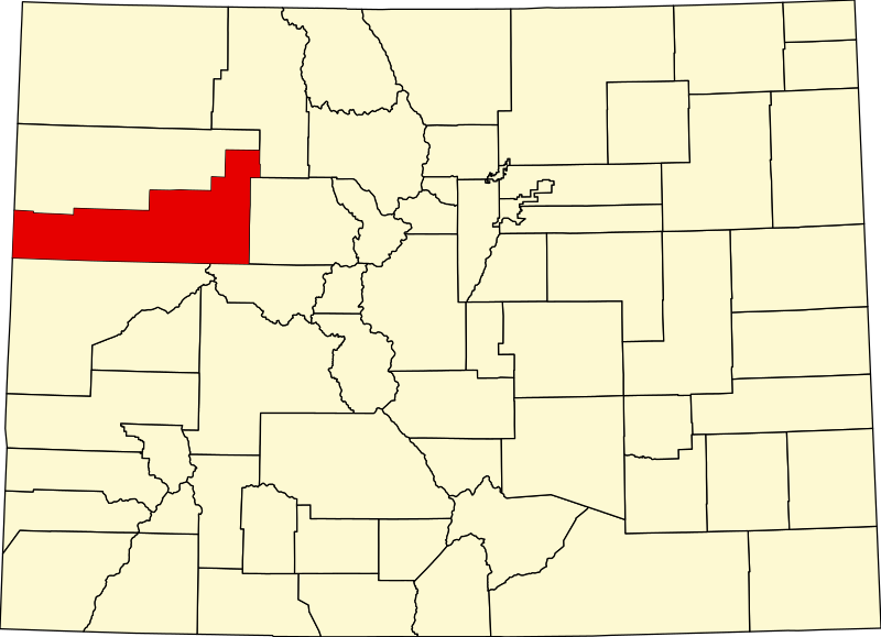 File:Map of Colorado highlighting Garfield County.svg