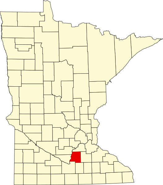 File:Map of Minnesota highlighting Le Sueur County.svg