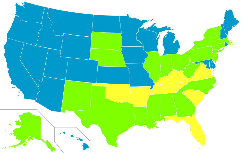 Der elektrische Stuhl 959px-Map_of_US_electric_chair_usage.svg