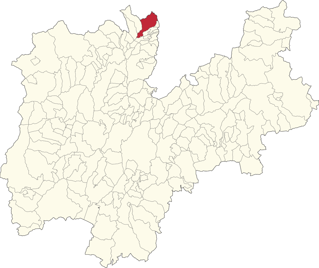 File:Map of former comune of Fondo (province of Trento, region Trentino-South Tyrol, Italy) 2017.svg