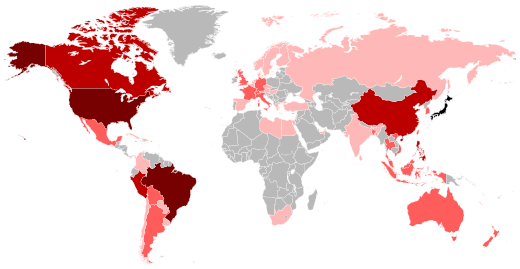 Map of the Japanese Diaspora in the World.svg