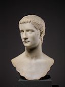 Marble portrait bust of the emperor Gaius, known as Caligula MET DP337262.jpg